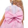 Mattel Lalka Barbie Deluxe Style 3 Różowa sukienka z dużą kokardą