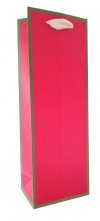 Torebka ozdobna prezentowa butelka 8813D 12x35x10cm p12, mix cena za 1 szt