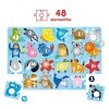 Czu Czu Duże puzzle z dziurką Alfabet