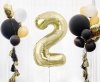 Balon foliowy B&C cyfra 2 szampańska 85 cm AA