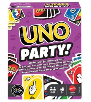 Mattel Gra UNO Party Imprezowa refresh