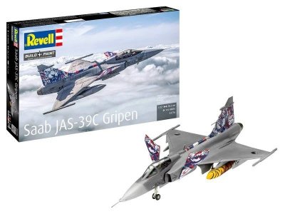 Revell Model plastikowy Samolot SAAB Jas 39C Gripen 1/72