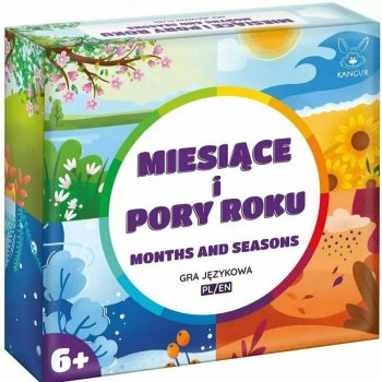 PROMO Miesiące i pory roku. Months and seasons. gra językowa KANGUR