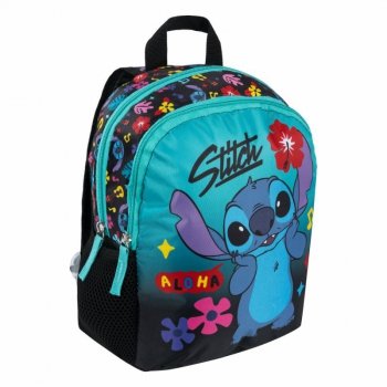Plecak przedszkolny 28cm D1 Stitch Mint Aloha