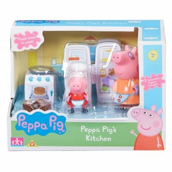 Peppa Zestaw kuchnia+figurki i akc. 06148
