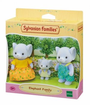 Sylvanian Families Rodzina Słoni 5376 p6