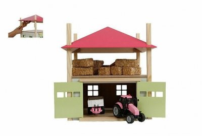 PROMO Stodoła na siano, podasze z regulowaną wysokością dachu 32x35x45cm HIPO