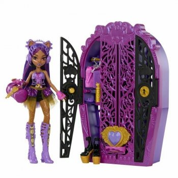 Monster High Staszysekrety Clawdeen Wolf seria 4 HXH85 MATTEL