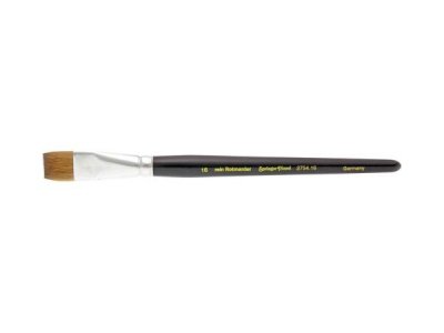 Pędzel płaski - Springer 2754 - rozm. 02 - włosie z sobola - Springer Pinsel