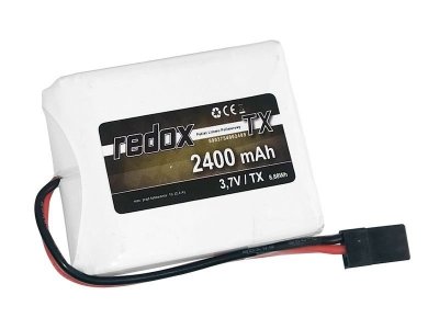 Redox 2400 mAh 3,7V JR (MT44) - pakiet LiPo TX - Redox