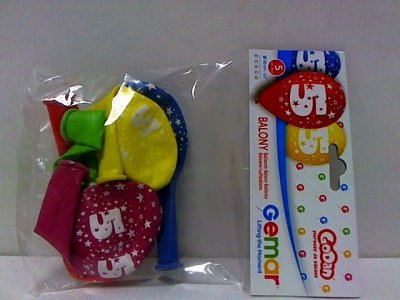 GODAN Balony 12" z nadr "5" pastelmix A5 GS110/5 01502