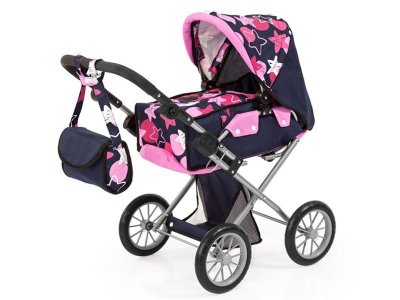 BAYER BAYER wózek głęboki City Star gra+róż 13669A