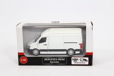 DAFFI Model MercedesBenzSprinter 1:32 biały B-940 29408