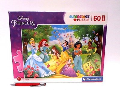 CLEMENTONI - PUZZLE CLE puzzle 60 maxi SuperKolor Princess 26471