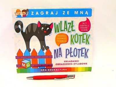 MULTIGRA Gra edukacyjna Wlazł kotek na płotek 0085 00853