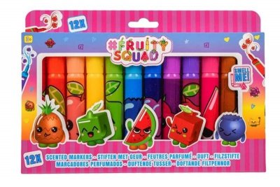 CREATE IT! - CANENCO FRUITYSQUAD pachnące pisaki 12szt FS60353 03535