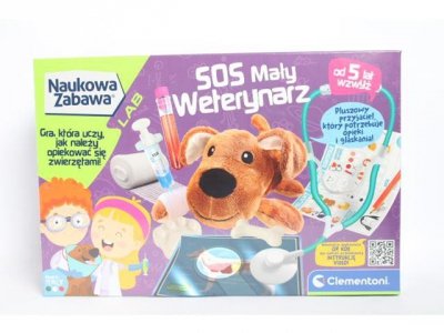 CLEMENTONI - ZABAWKI CLE Naukowa zabawa S.O.S.Mały Weterynarz 50712