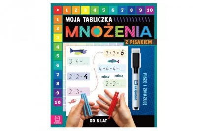 AKSJOMAT Piszę i zmazuję Moja tabliczka mnożenia 3779 35602