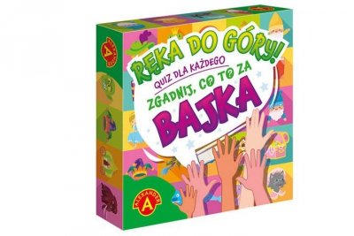 ALEXANDER Gra planszowa Quiz Ręka do góry Bajka 27488