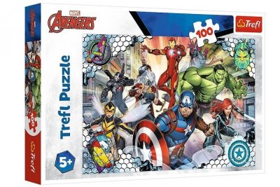 TREFL PUZZLE 100 Sławni Avengers 16454
