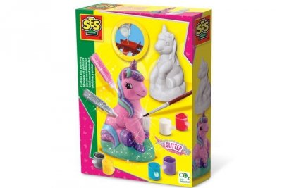 SES CREATIVE SES Odlewy gipsowe+farby Jednorożec 01299 12991
