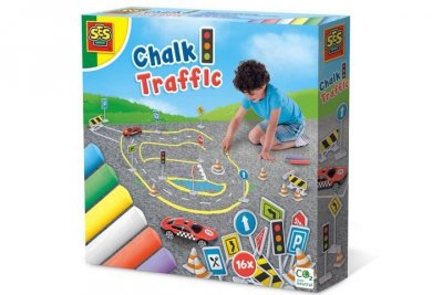 SES CREATIVE SES Kreda chodnikowa Ruch uliczny set 02203 22037