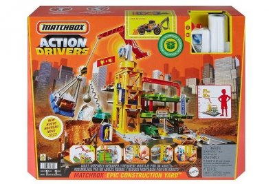 MATTEL MATCHBOX Prawdziwe przygody na budowie HPD63 /2