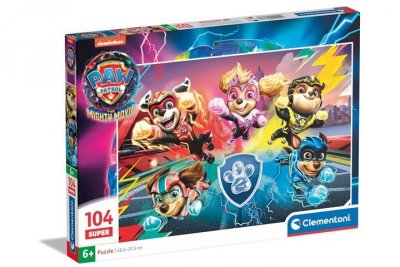 CLEMENTONI - PUZZLE CLE puzzle 104 SuperKolor PsiPatrolTheMighty 27236