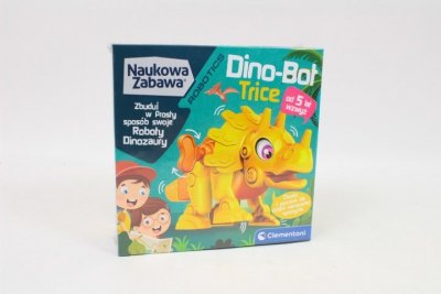 CLEMENTONI - ZABAWKI CLE Naukowa Zabawa Dino-Bot Triceratops 50797