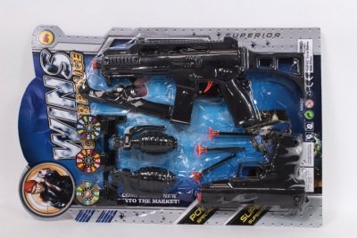 MZ-IMPORT Karabin+pistolet zestaw 555AW-1 555A 11885