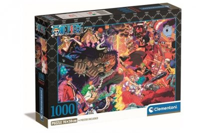 CLEMENTONI - PUZZLE CLE puzzle 1000 Compact Anime OnePiece 39922