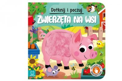AKSJOMAT Dotknij i poczuj Zwierzęta na wsi Książ.sens.37644