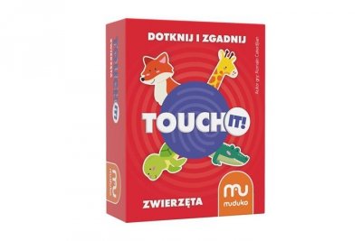 MUDUKO GRY - FABRYKA KRAKOW GRA Touch it Dotknij i zgadnij Zwierzęta 57056