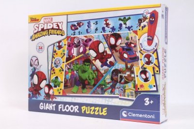 CLEMENTONI - PUZZLE CLE puzzle podłogowe Giant 24 Spidey 16735