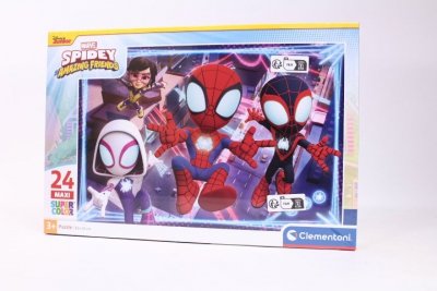 CLEMENTONI - PUZZLE CLE puzzle 24 maxi Spidey 28527