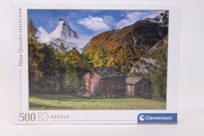 CLEMENTONI - PUZZLE CLE puzzle 500 HQ Charming Matterhorn 35523
