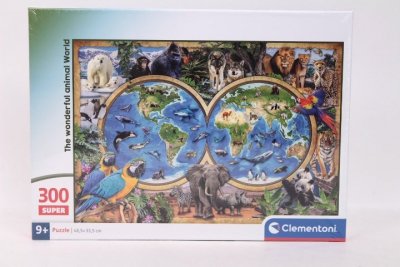 CLEMENTONI - PUZZLE CLE puzzle 300 Super The WonderfAnimalWorld 21723