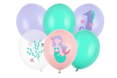 PARTYDECO Balony 30cm Morski Świat mix A6 99248