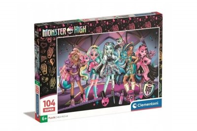 CLEMENTONI - PUZZLE CLE puzzle 104 Super SuperKolor Monster High 25784