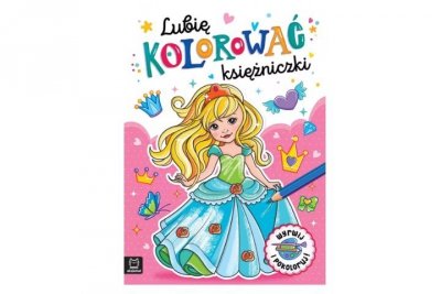 AKSJOMAT Lubię kolorować księżniczki 39884