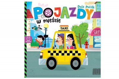 AKSJOMAT Pojazdy w mieście Duże puzzle 38191