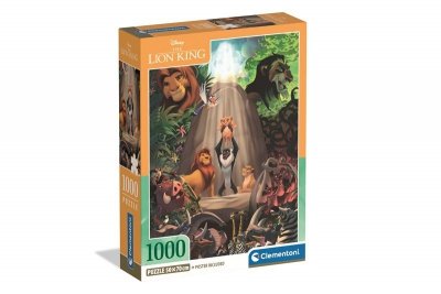 CLEMENTONI - PUZZLE CLE puzzle 1000 Compact The Lion King 39902