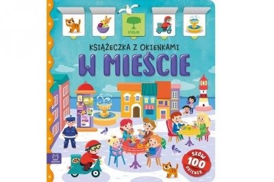 AKSJOMAT W mieście Książeczka z okienkami 100okienek 39310