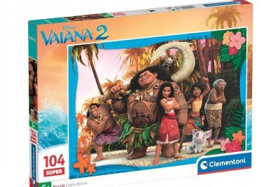 CLEMENTONI - PUZZLE CLE puzzle 104 SuperKolor Vaiana 2 25787