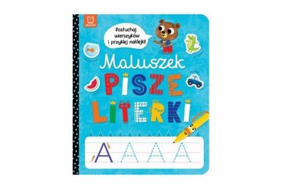 AKSJOMAT Maluszek pisze literki Posłuchaj wierszyków 39372