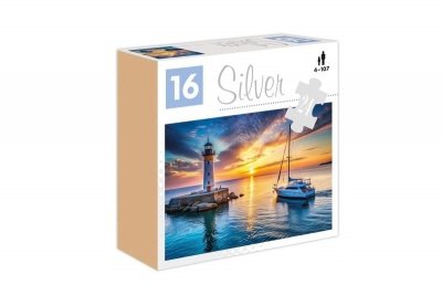 ALEXANDER Puzzle 24el 16 Silver Latarnia morska 28867