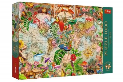 TREFL PUZZLE 1000 PremPlus TeaTime Antyczna mapa...12077