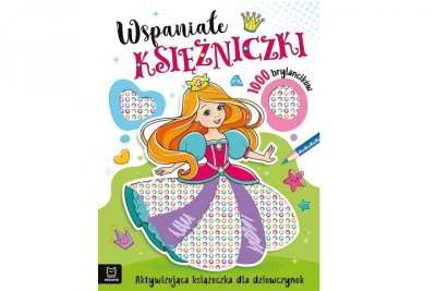 AKSJOMAT Wspaniałe księżniczki Aktyw.książ.d/dziewcz.40317