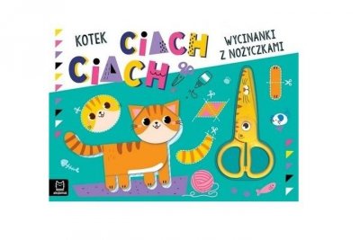 AKSJOMAT Wycinanki z nożyczkami Kotek ciach, ciach! 40386