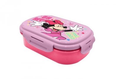KIDS EUROSWAN HISZPANIA Minnie pudełko śniad+sztućce MN22068 58861